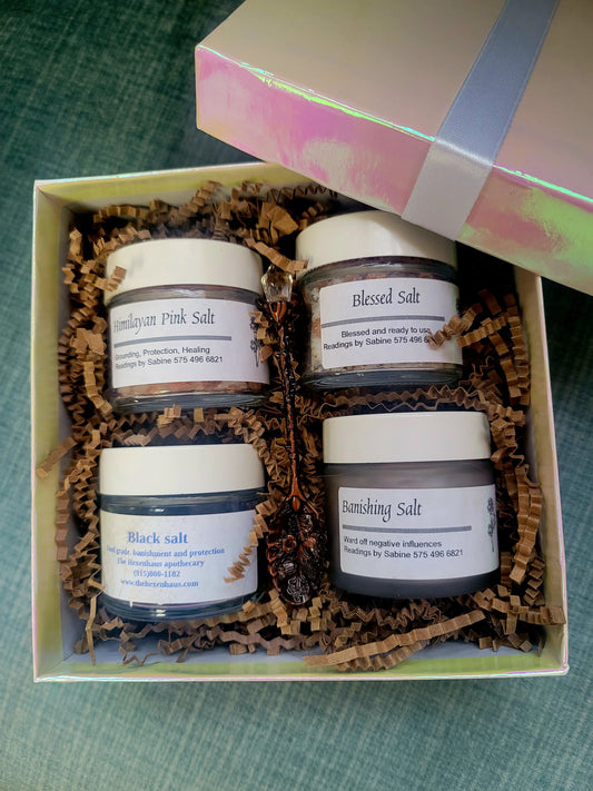 Spiritual salts collection box