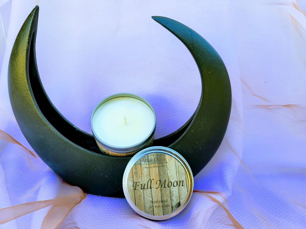 Full Moon 8 oz soy candle