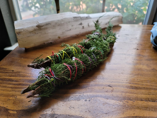 Sage and Cedar smudge bundles