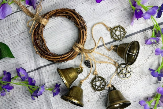 Witch bells, witch decor, witchy decor, witchcraft